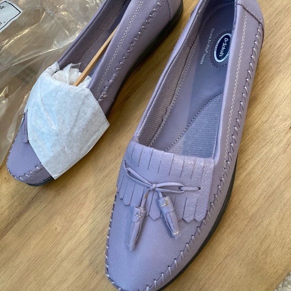 dr scholl's women's leather tassel loafers